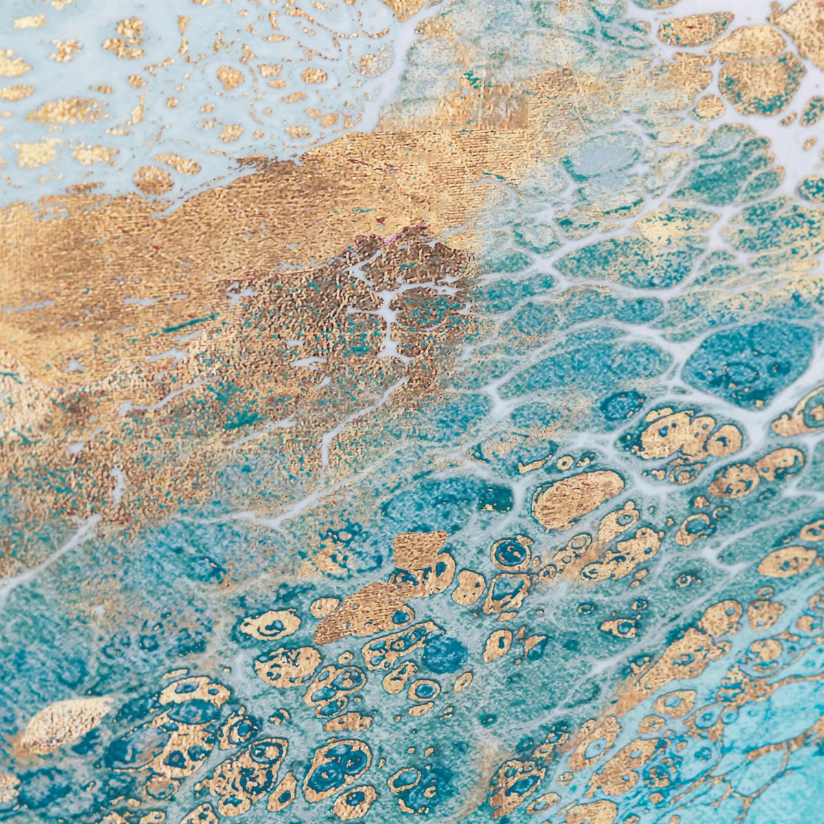 Bodhi Accessories Lagoon Framed Canvas House of Isabella UK