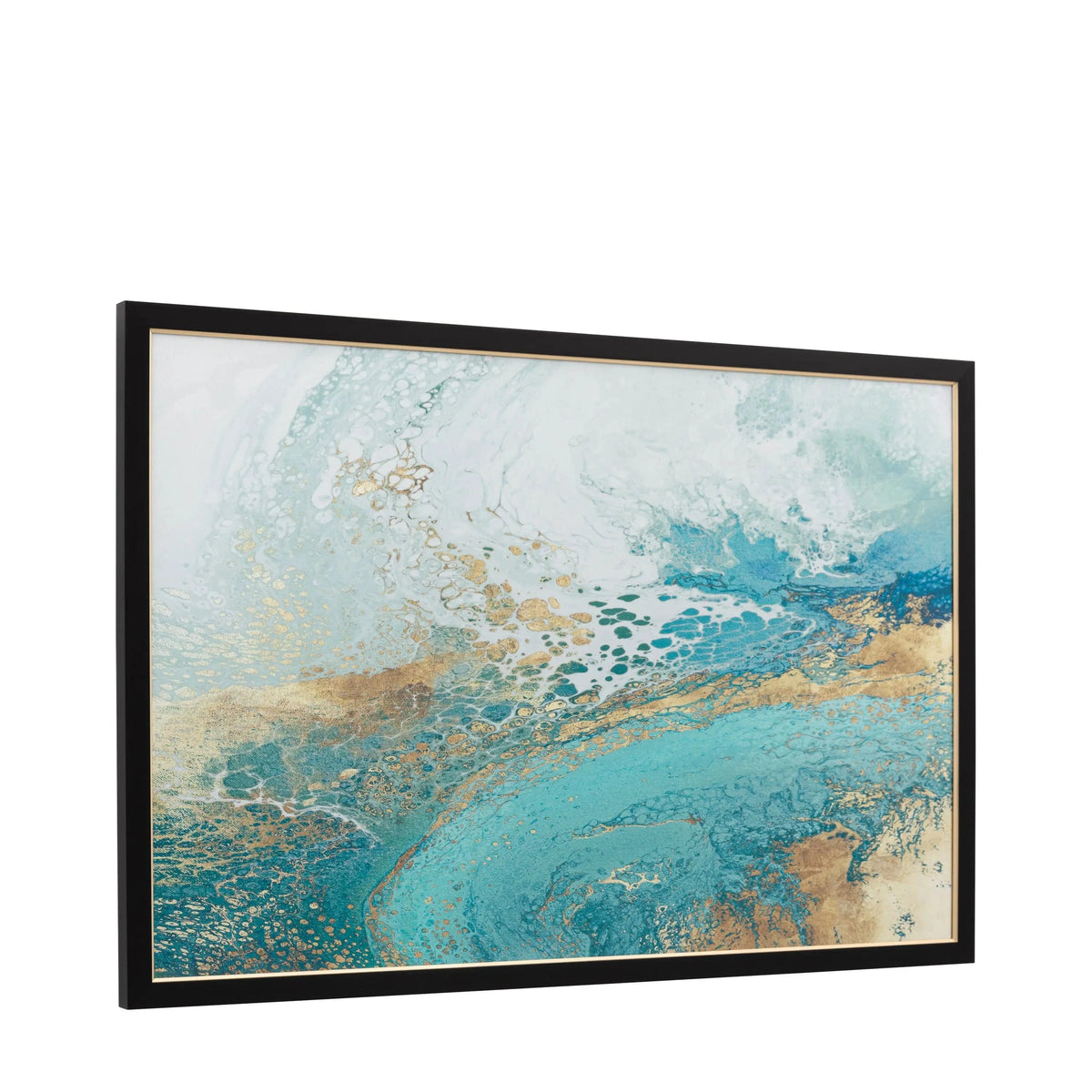 Bodhi Accessories Lagoon Framed Canvas House of Isabella UK
