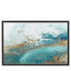 Bodhi Accessories Lagoon Framed Canvas House of Isabella UK