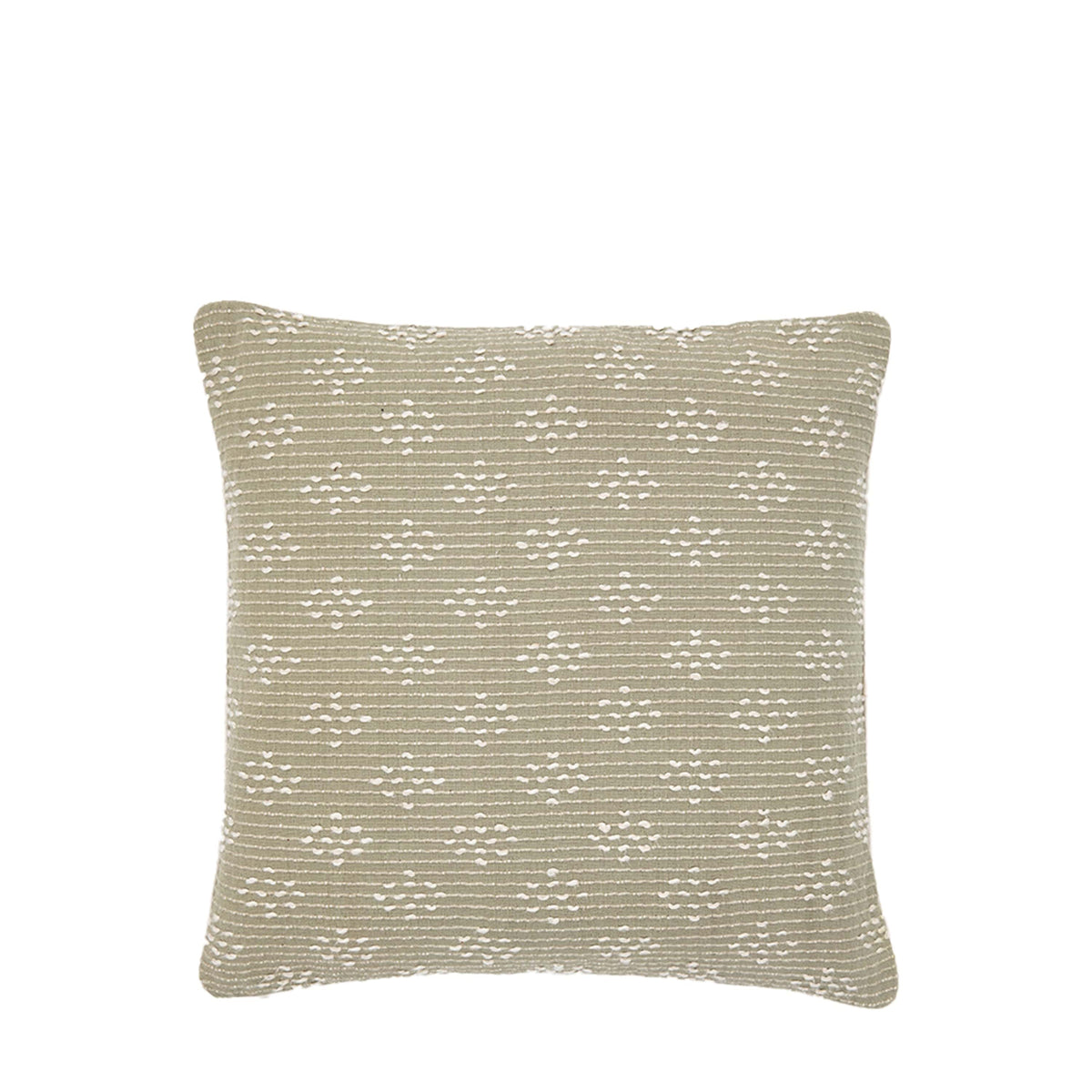Bodhi Accessories Lanzo Woven Cushion Sage House of Isabella UK