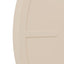 Bodhi Accessories Larson Wall Clock Cream House of Isabella UK