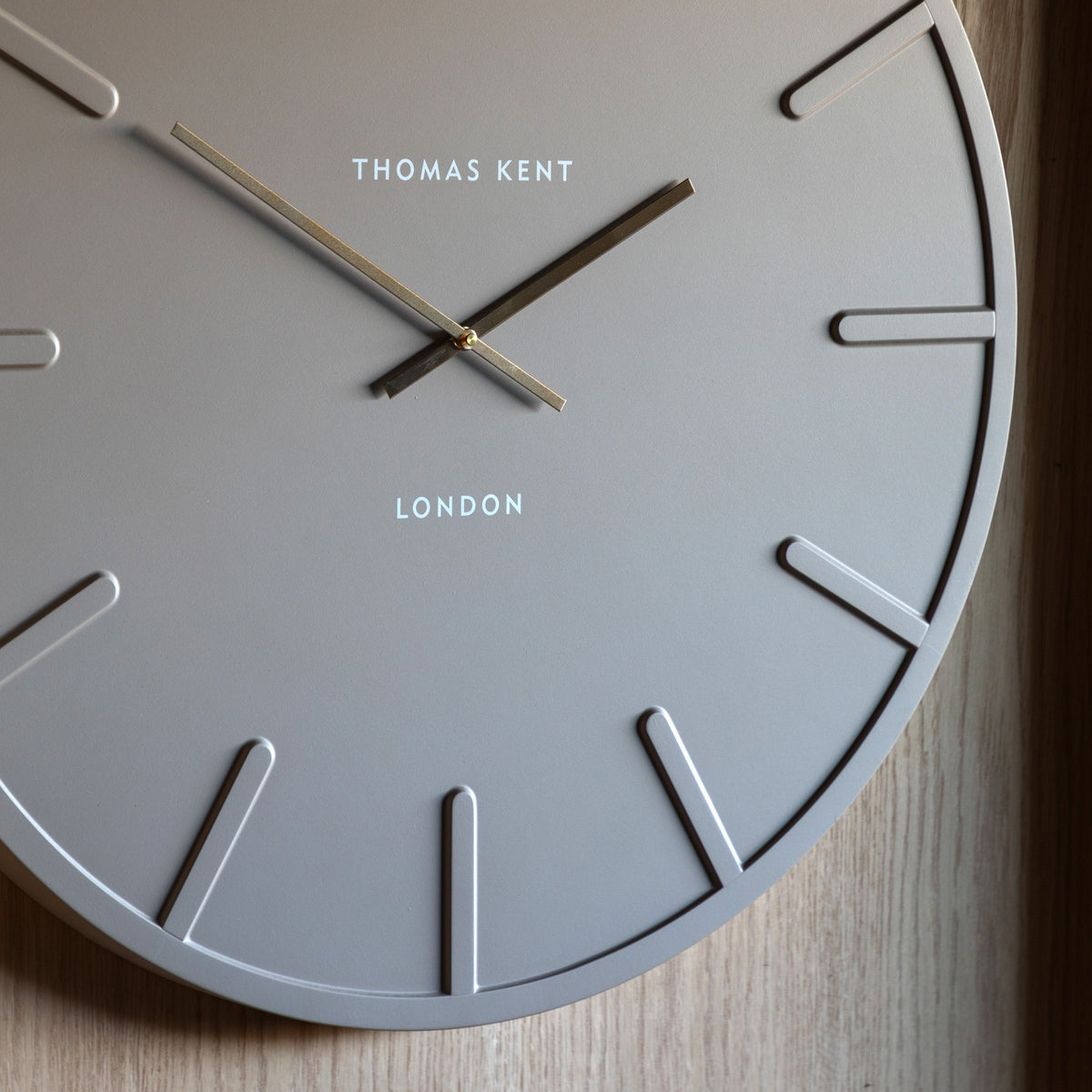 Bodhi Accessories Larson Wall Clock Grey House of Isabella UK