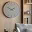 Bodhi Accessories Larson Wall Clock Grey House of Isabella UK