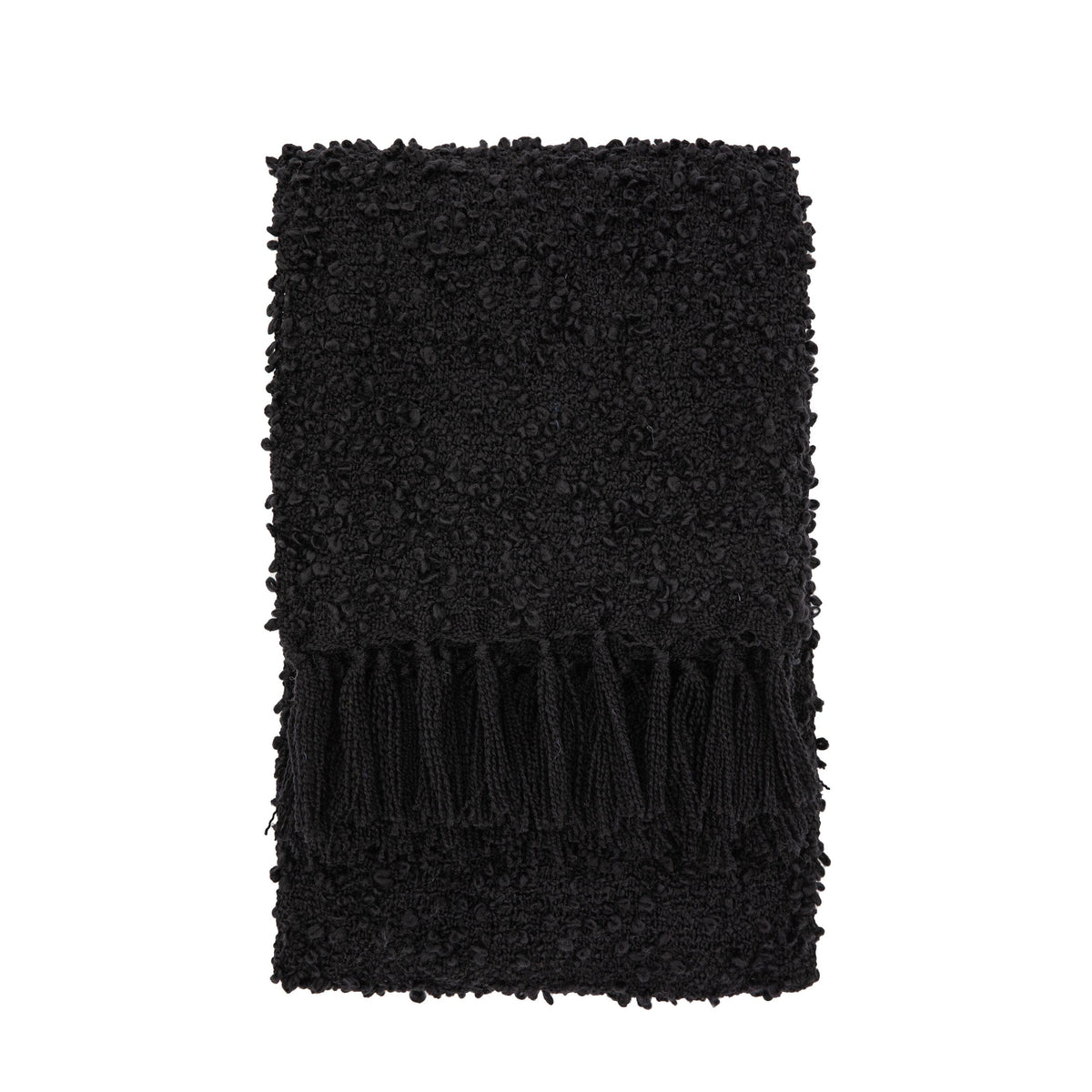 Bodhi Accessories Lasage Throw Black House of Isabella UK