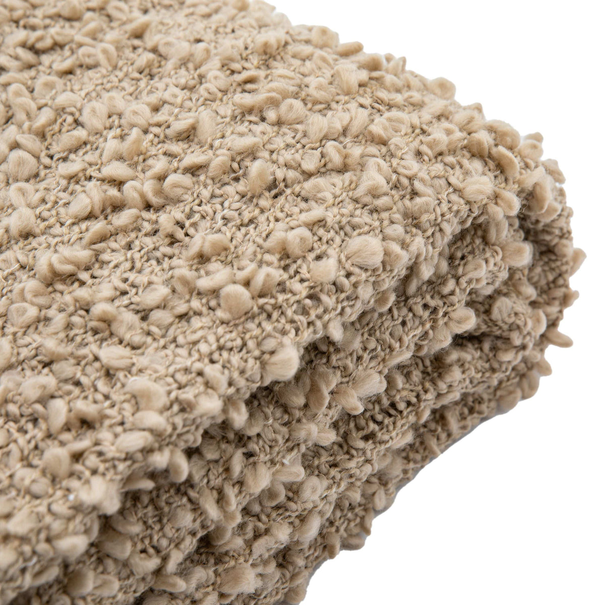 Bodhi Accessories Lasage Throw Brown House of Isabella UK