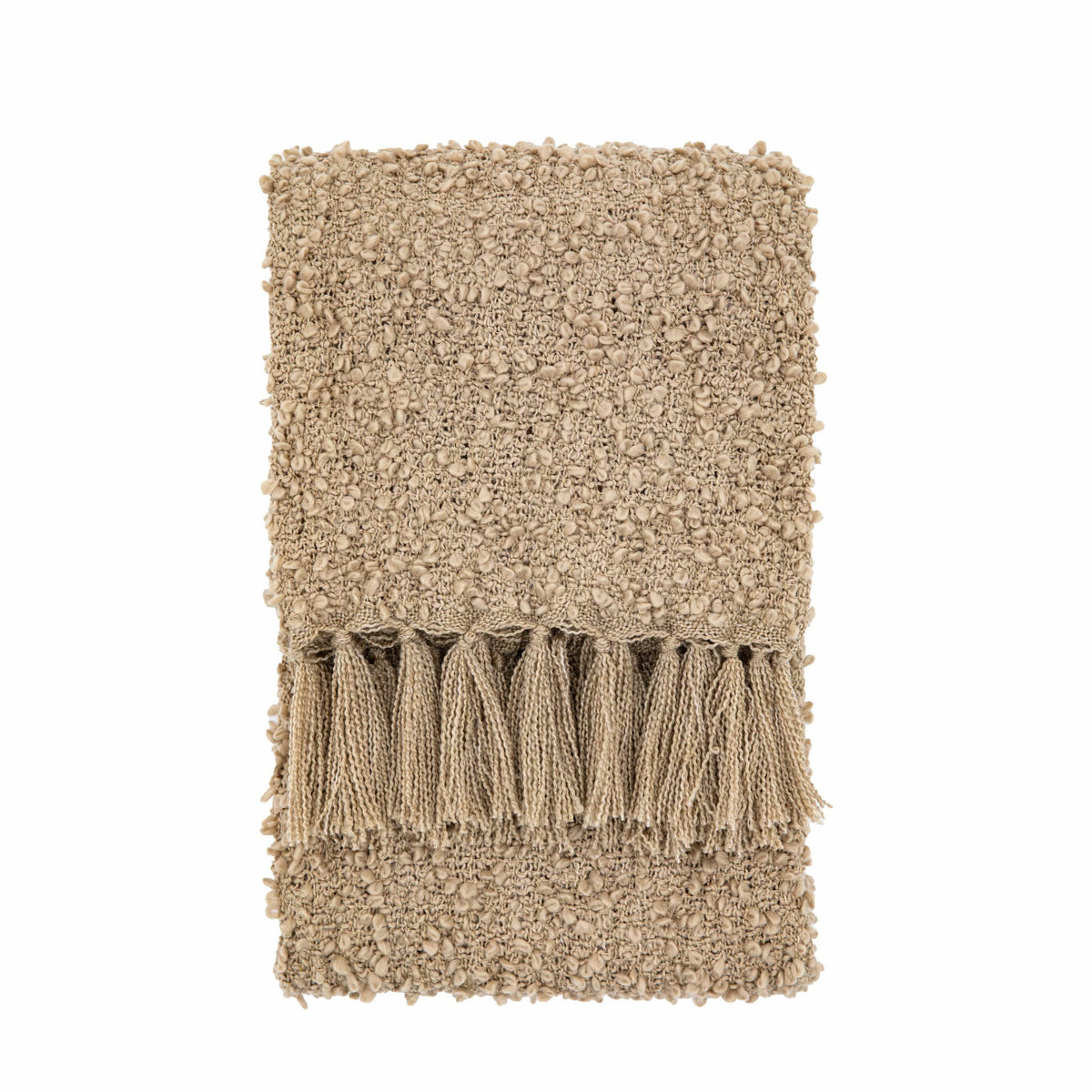 Bodhi Accessories Lasage Throw Brown House of Isabella UK