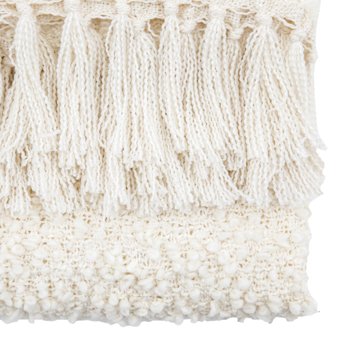 Bodhi Accessories Lasage Throw Natural House of Isabella UK