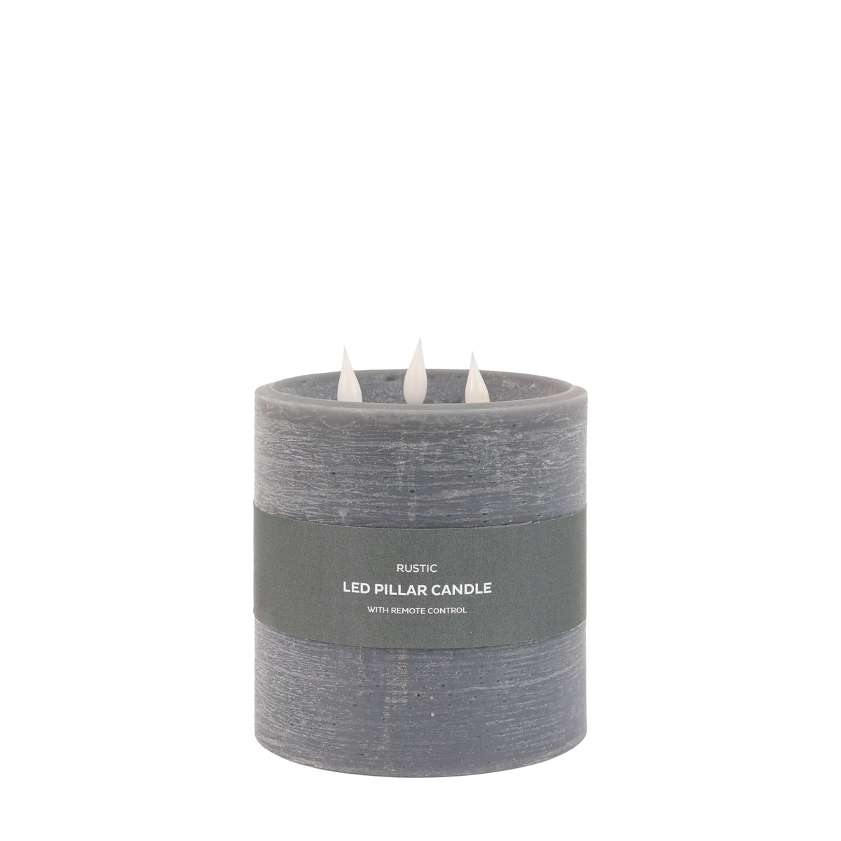 Bodhi Accessories LED 3 Wick Candle Ivory House of Isabella UK