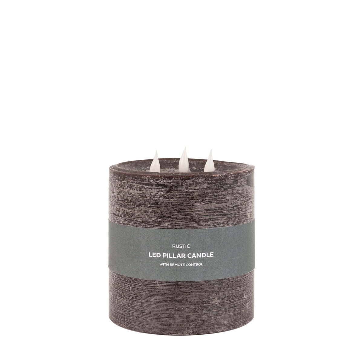 Bodhi Accessories LED 3 Wick Candle Mocha House of Isabella UK