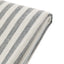 Bodhi Accessories Lille Jacquard Stripe Throw Blue and Natural House of Isabella UK