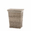 Bodhi Accessories Lina Lined Laundry Basket Grey Set of 2 House of Isabella UK