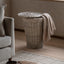 Bodhi Accessories Lina Lined Laundry Basket Natural House of Isabella UK