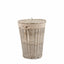 Bodhi Accessories Lina Lined Laundry Basket Natural House of Isabella UK