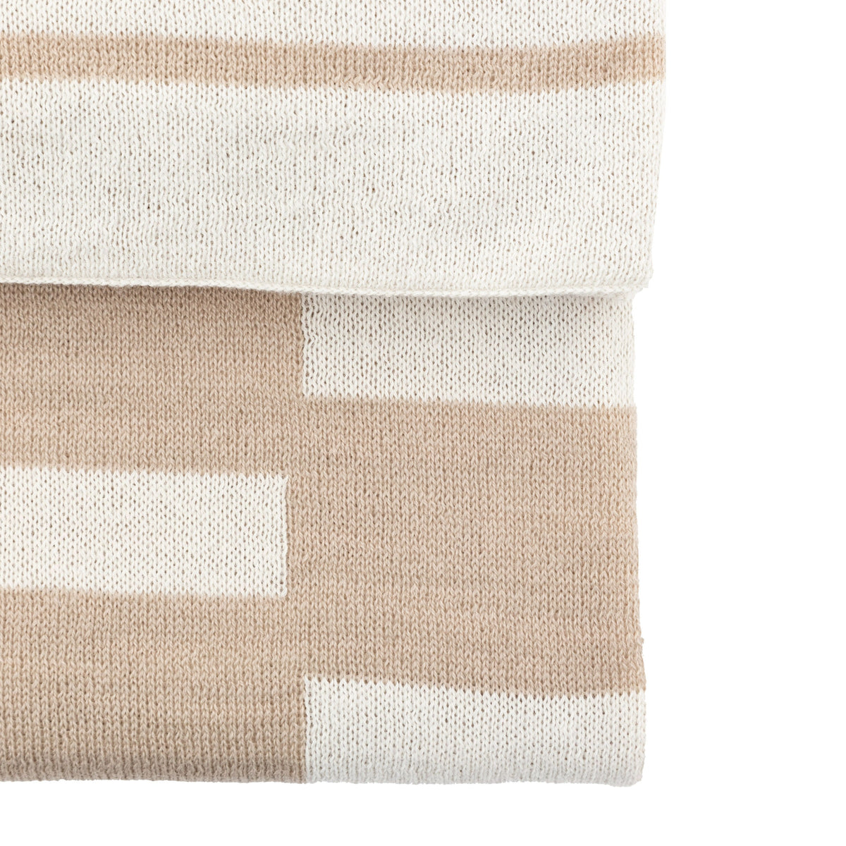 Bodhi Accessories Lohko Knitted Throw Taupe House of Isabella UK
