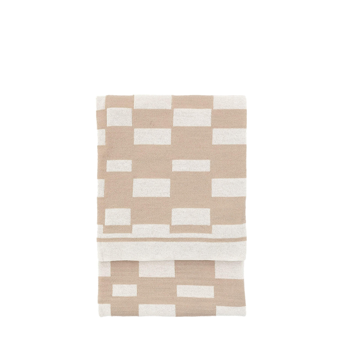 Bodhi Accessories Lohko Knitted Throw Taupe House of Isabella UK