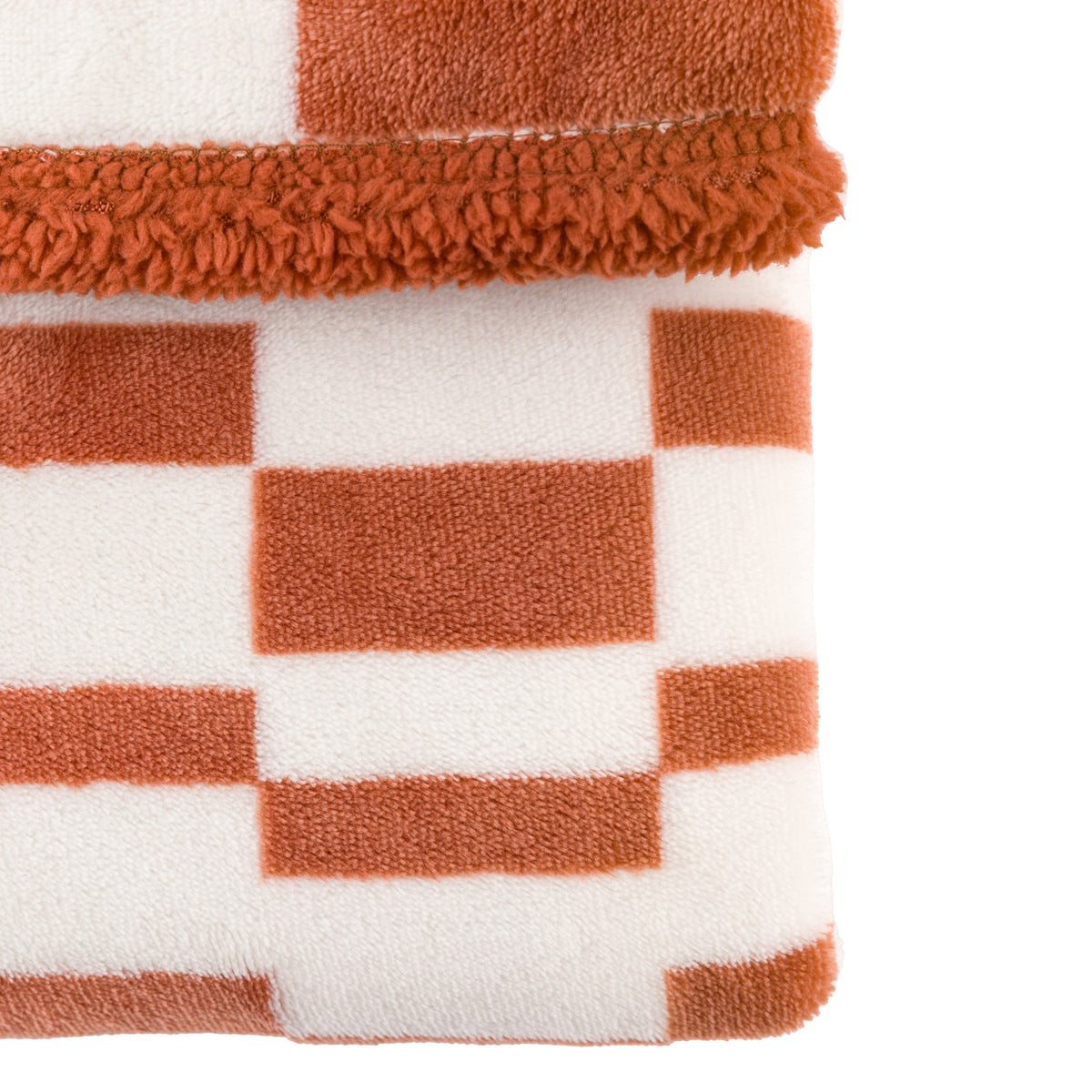 Bodhi Accessories Lohko Sherpa Throw Nutmeg House of Isabella UK