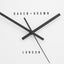 Bodhi Accessories Longdon Clock Black House of Isabella UK