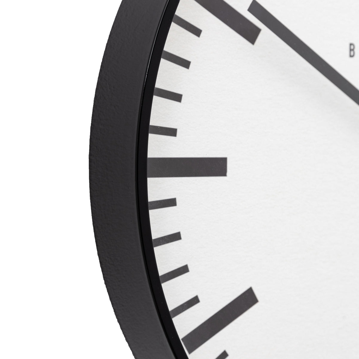 Bodhi Accessories Longdon Clock Black House of Isabella UK