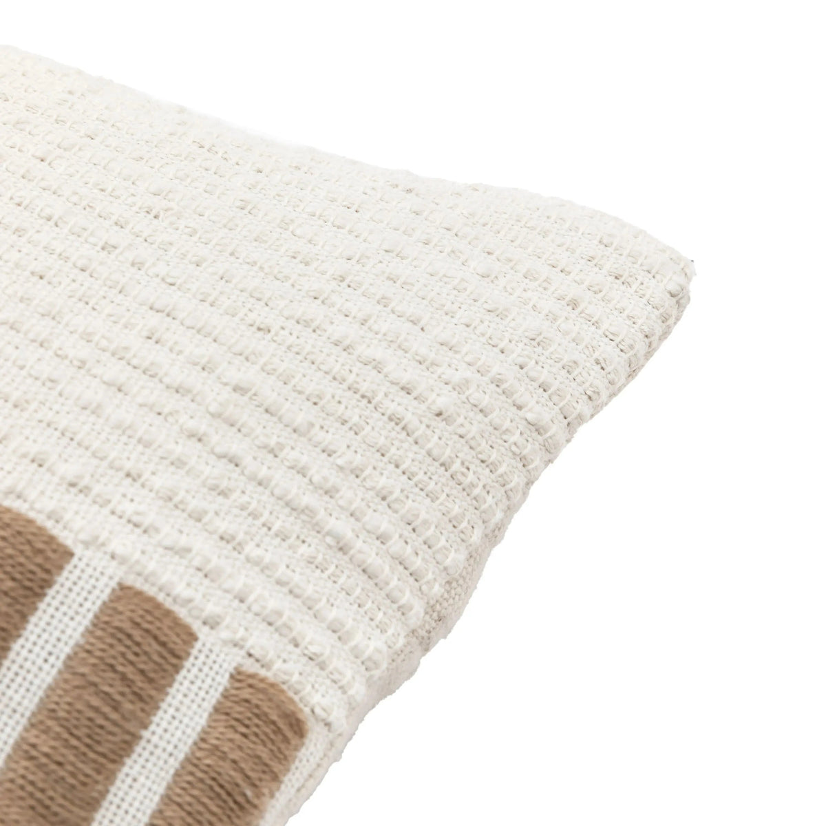 Bodhi Accessories Longshaw Woven Cushion Natural House of Isabella UK