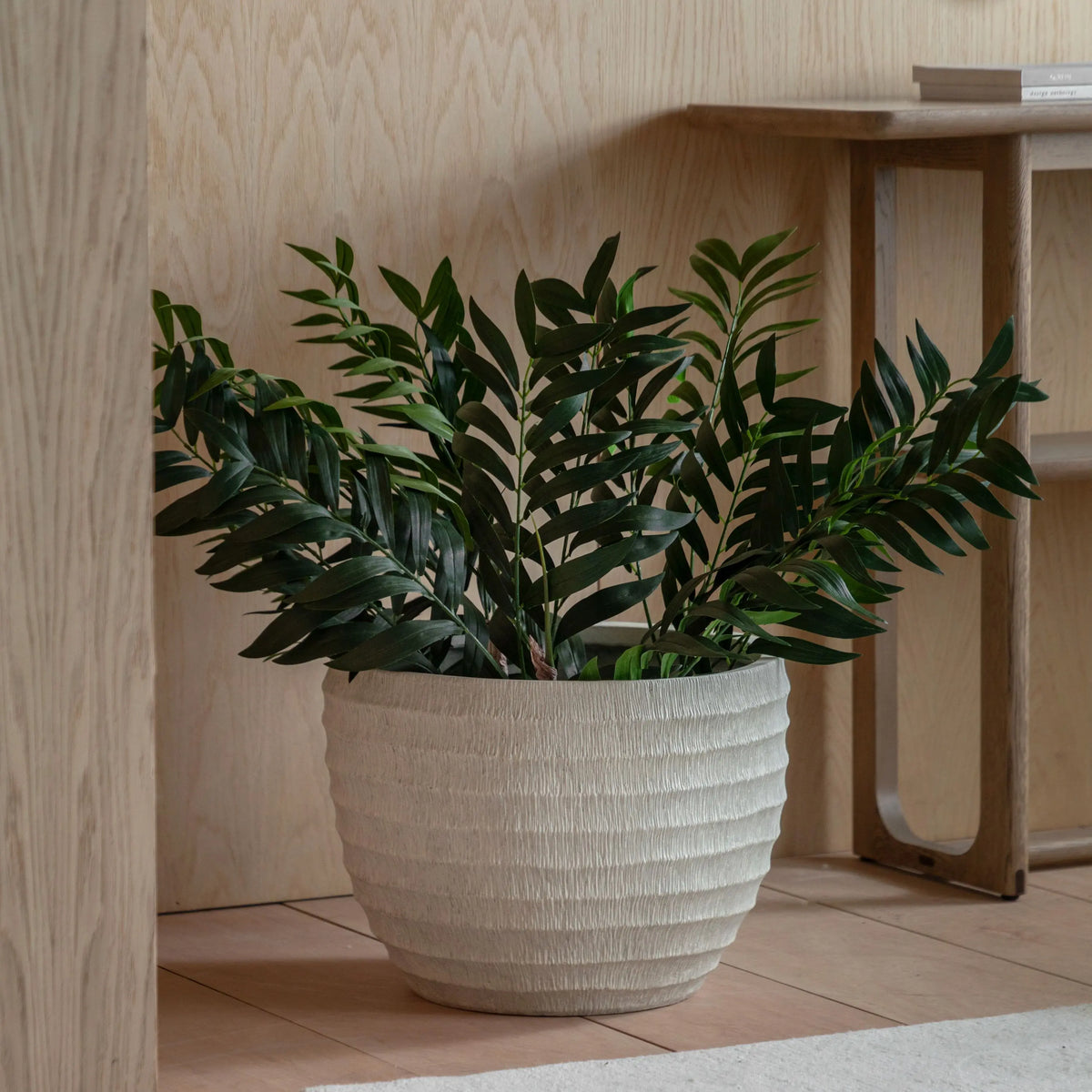 Bodhi Accessories Lorca Ridged Outdoor Planter White House of Isabella UK