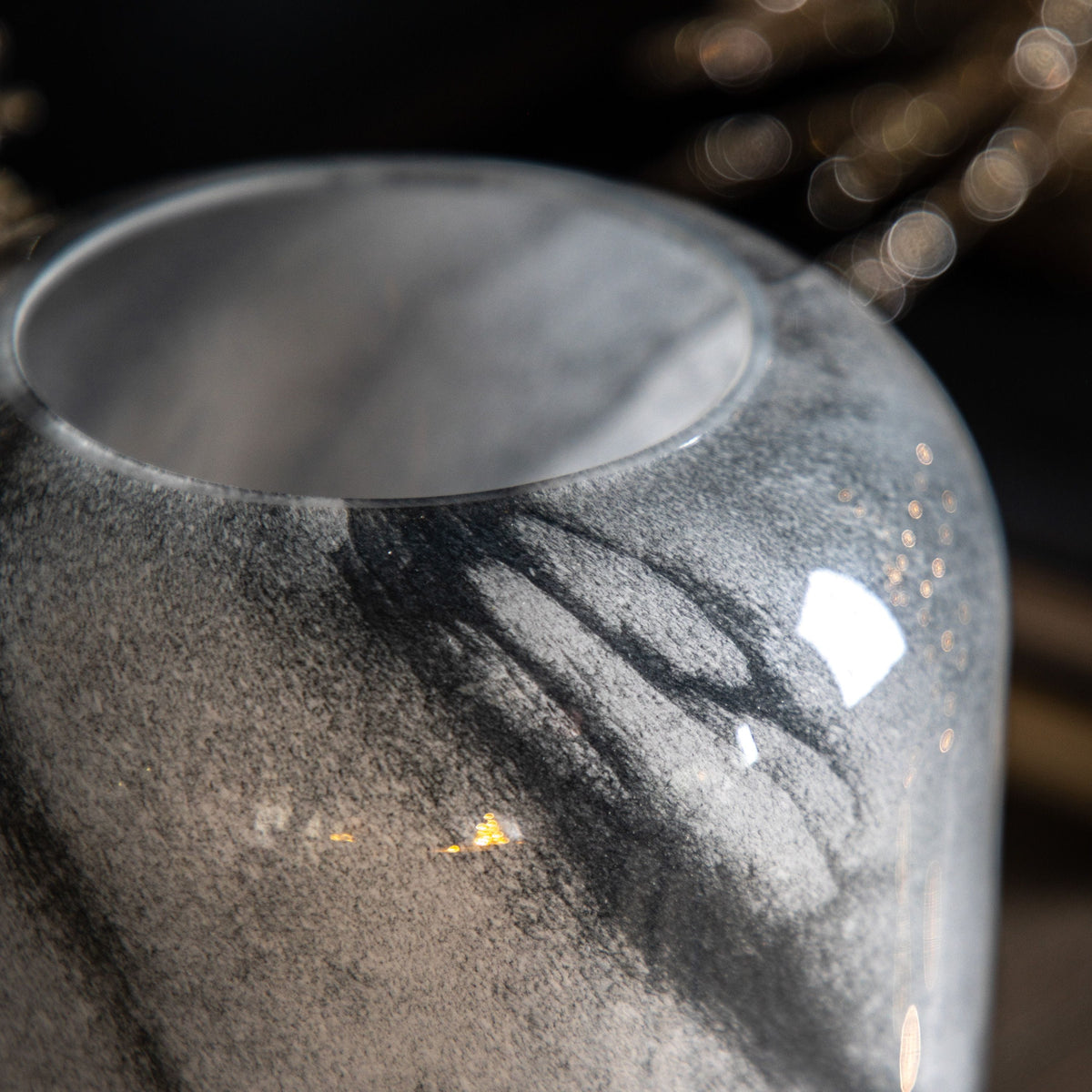 Maeve LED Lamp Black Gold.