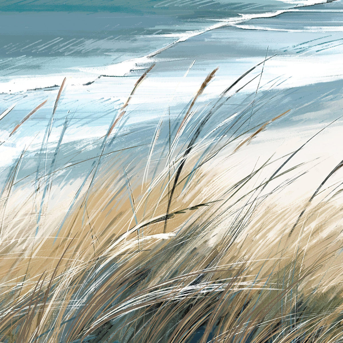 Bodhi Accessories Making Waves Framed Canvas House of Isabella UK