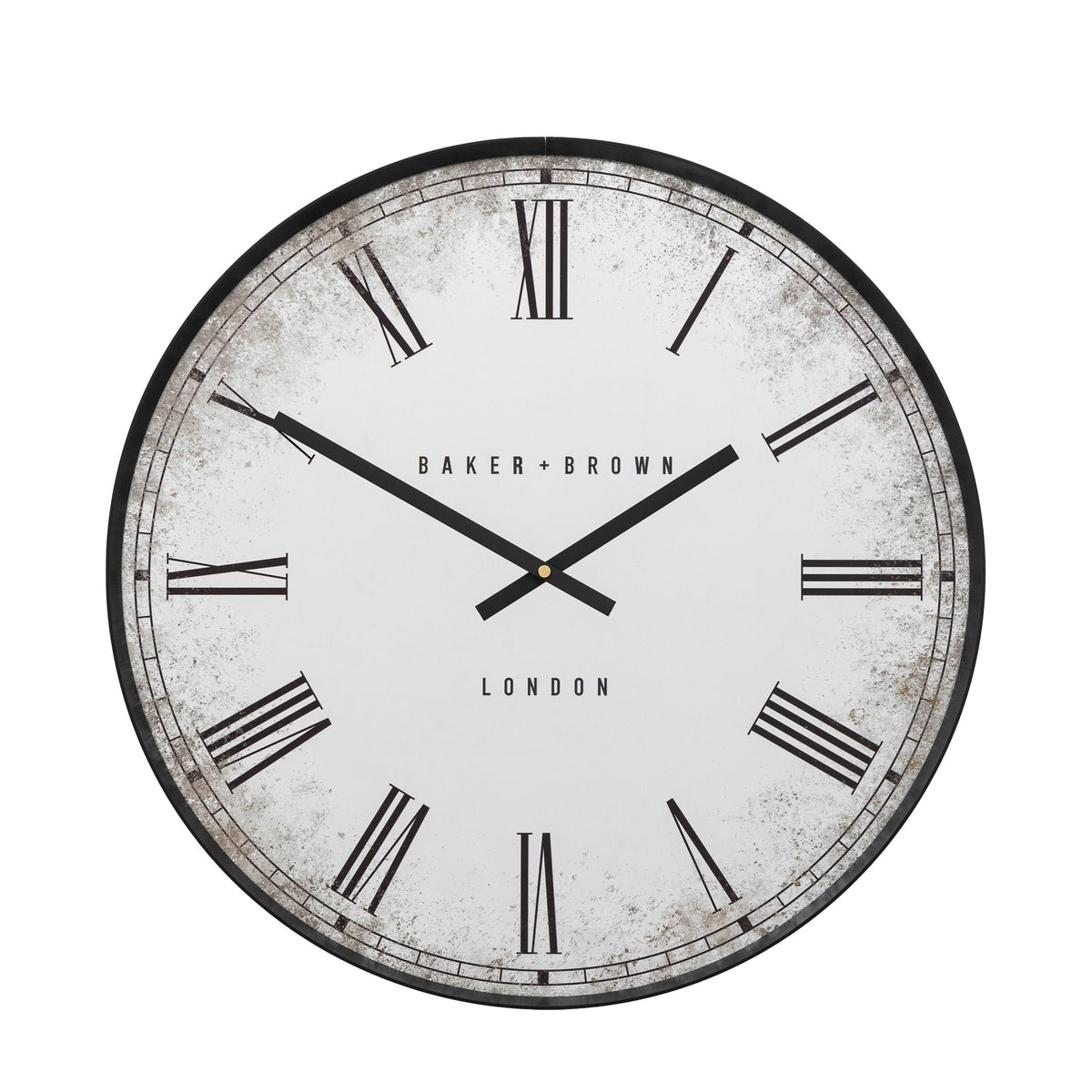 Bodhi Accessories Manchester Wall Clock Black House of Isabella UK