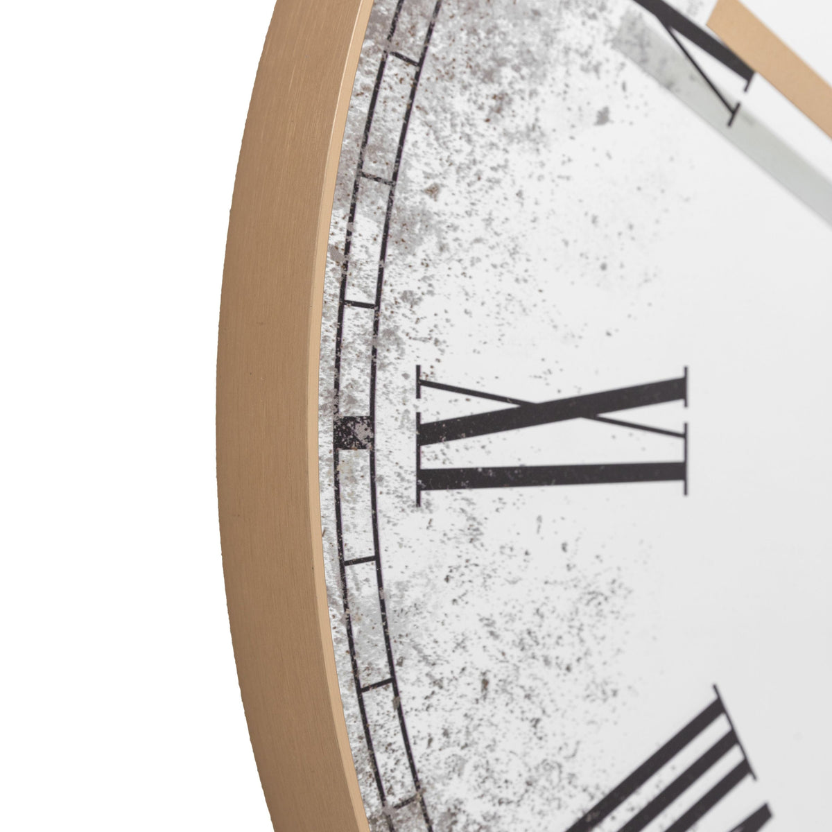 Bodhi Accessories Manchester Wall Clock Gold House of Isabella UK