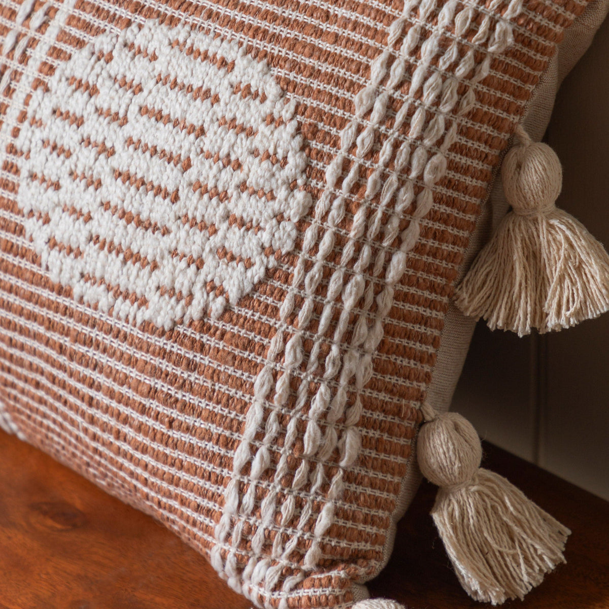 Bodhi Accessories Maputo Pet Tassel Cushion House of Isabella UK
