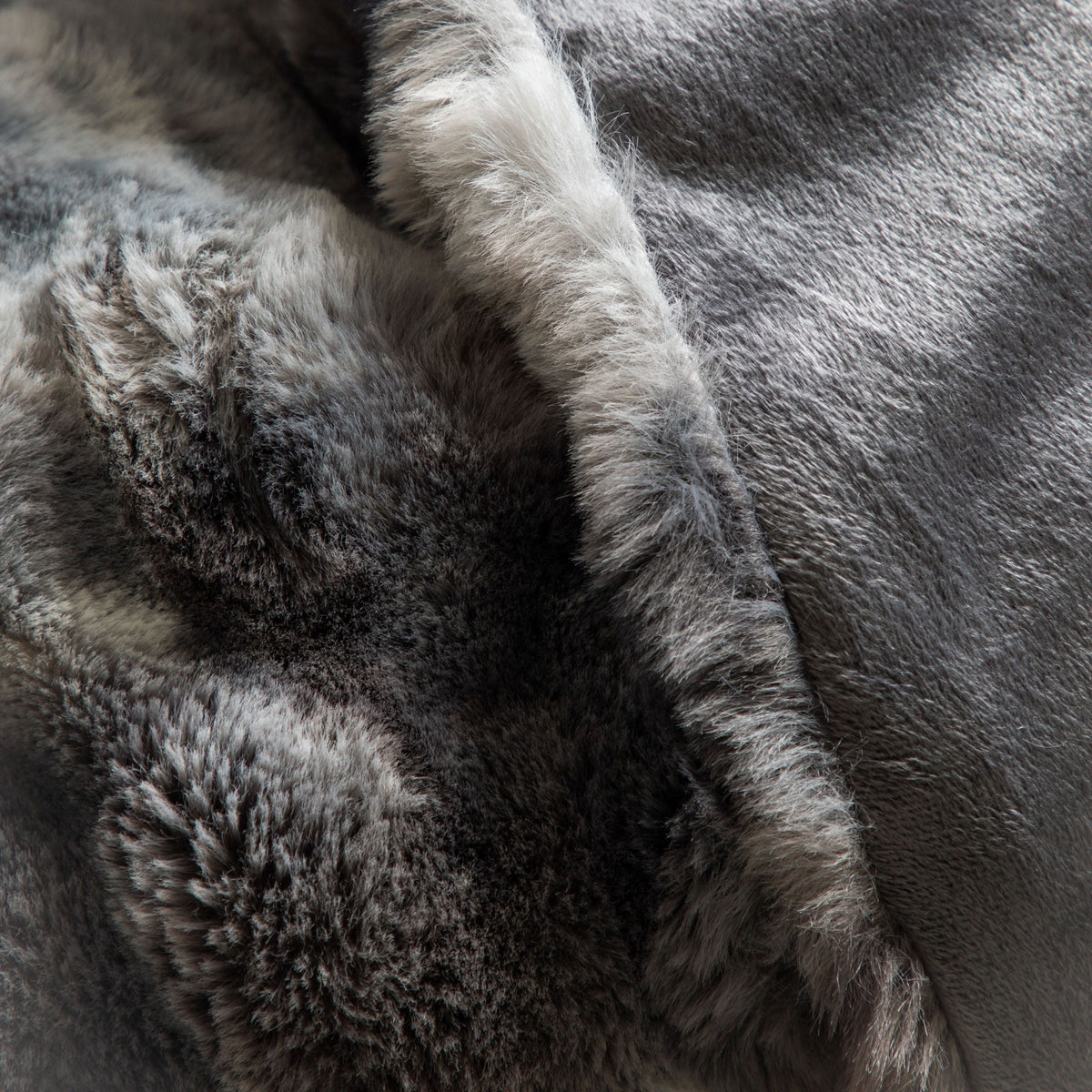 Marshmallow Marble Rabbit Fur Throw.