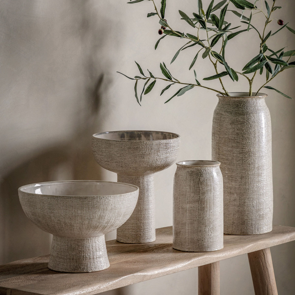 Bodhi Accessories Massi Bowl Shape Vase Large House of Isabella UK