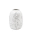 Bodhi Accessories Meadow Embossed Ceramic Vase Stone Small House of Isabella UK