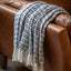 Bodhi Accessories Melford Stripe Throw Ink House of Isabella UK