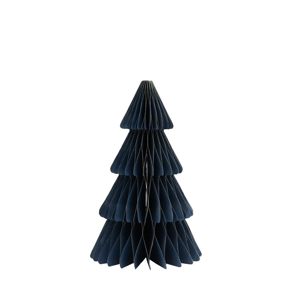 Bodhi Accessories Merry Midnight Paper Tree Decor Navy House of Isabella UK