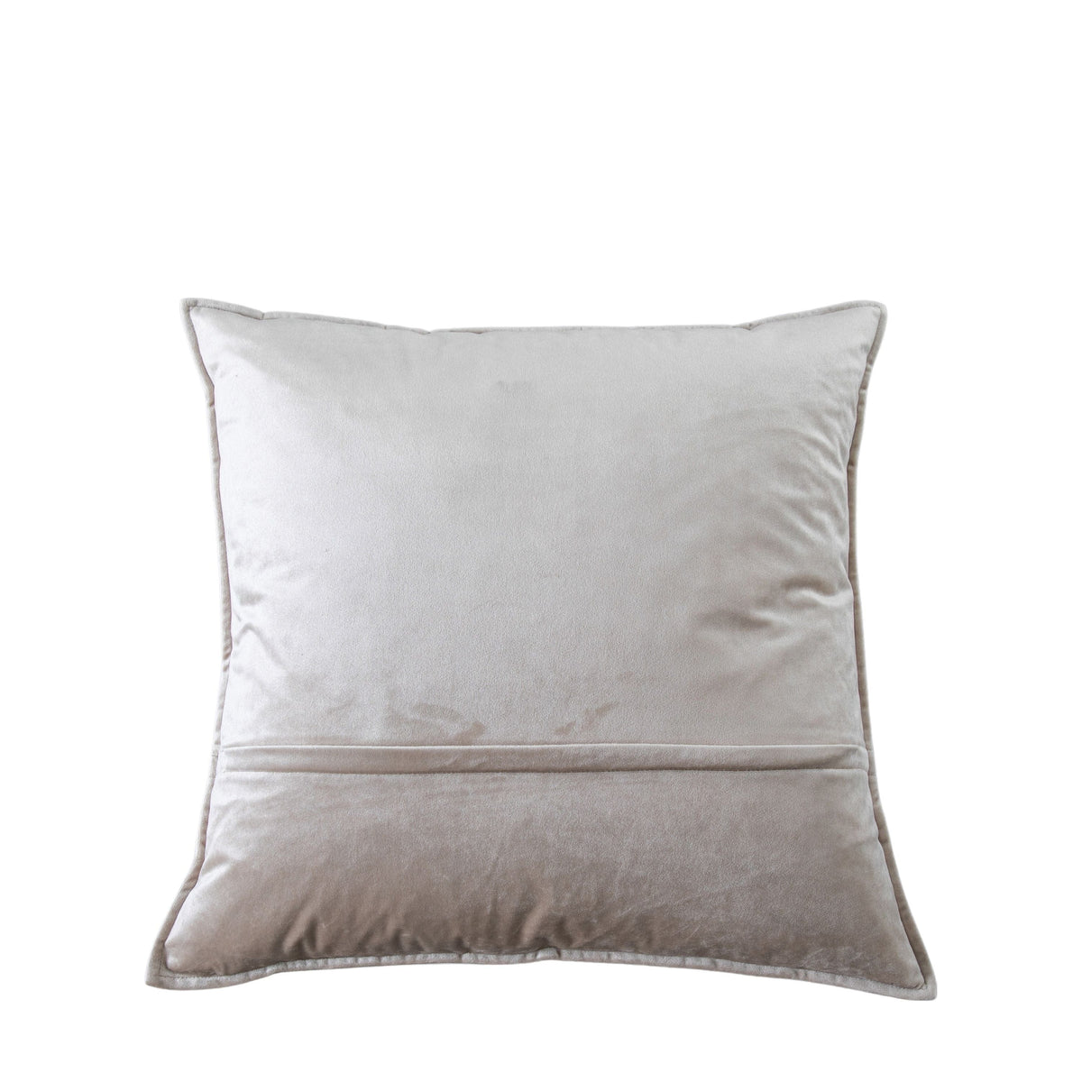 Meto Velvet Oxford Cushion Oyster.