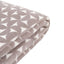 Bodhi Accessories Modern Geo Flannel Throw Taupe House of Isabella UK