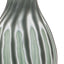 Bodhi Accessories Morella Swirl Hand Carved Glass Vase Sage Large House of Isabella UK