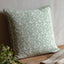 Bodhi Accessories Morley Floral Cushion Sage House of Isabella UK