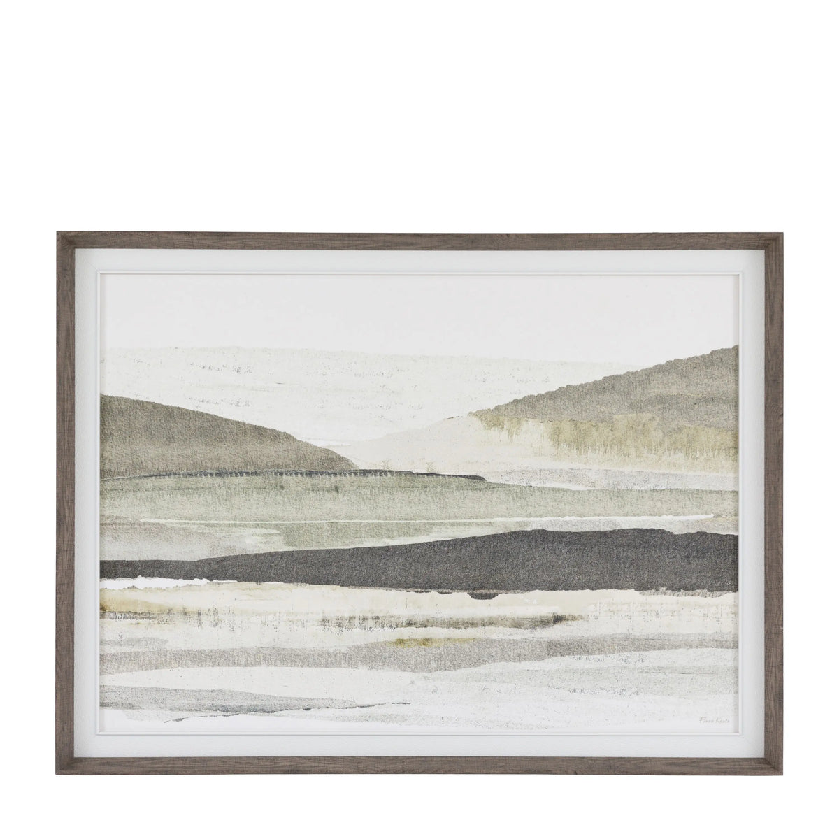 Bodhi Accessories Morning Mirage Framed Canvas House of Isabella UK