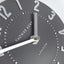 Bodhi Accessories Mulberry Mantel Clock Graphite Silver House of Isabella UK