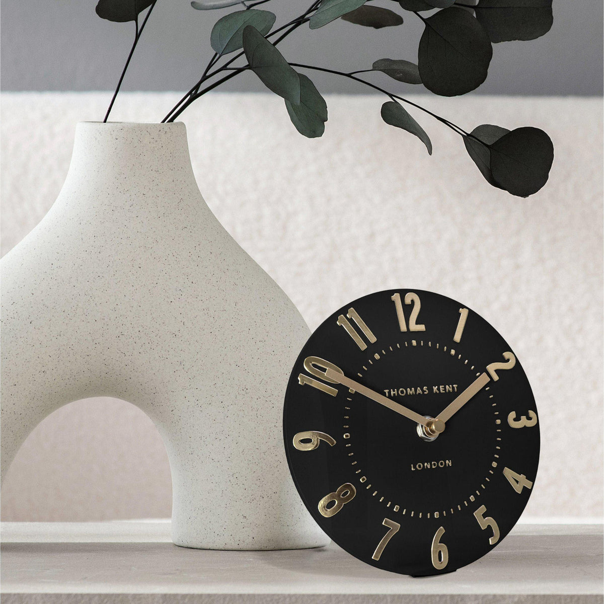 Bodhi Accessories Mulberry Mantel Clock Noir House of Isabella UK