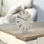 Bodhi Accessories Mulberry Mantel Clock Silver Cloud House of Isabella UK