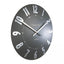 Bodhi Accessories Mulberry Wall Clock Graphite Silver House of Isabella UK
