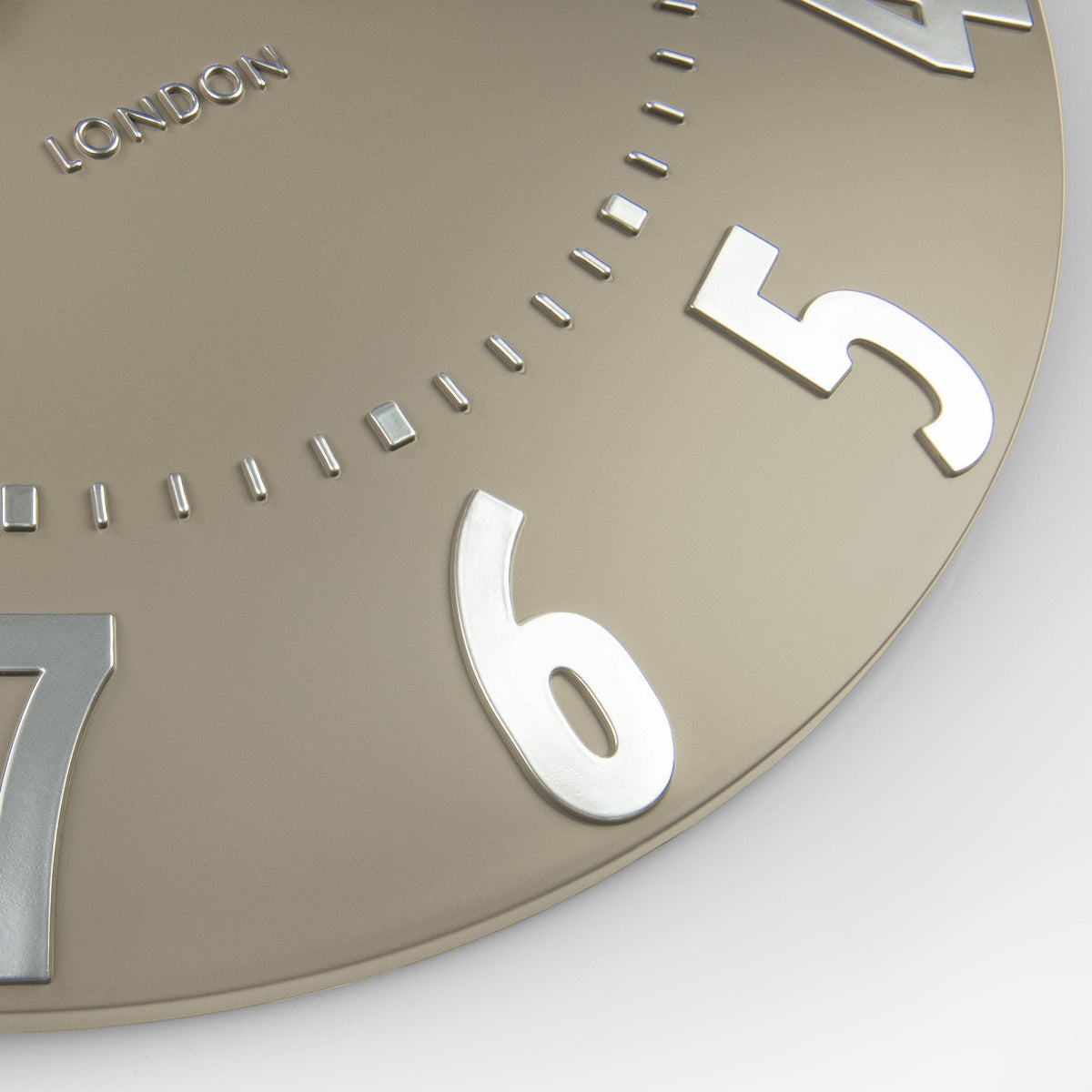 Bodhi Accessories Mulberry Wall Clock Mocha House of Isabella UK