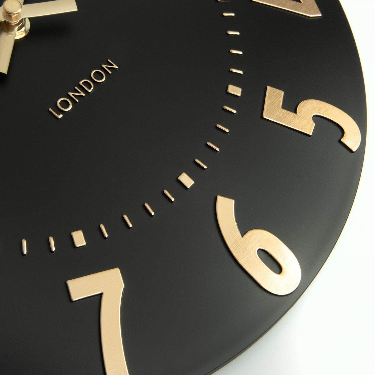 Bodhi Accessories Mulberry Wall Clock Noir House of Isabella UK