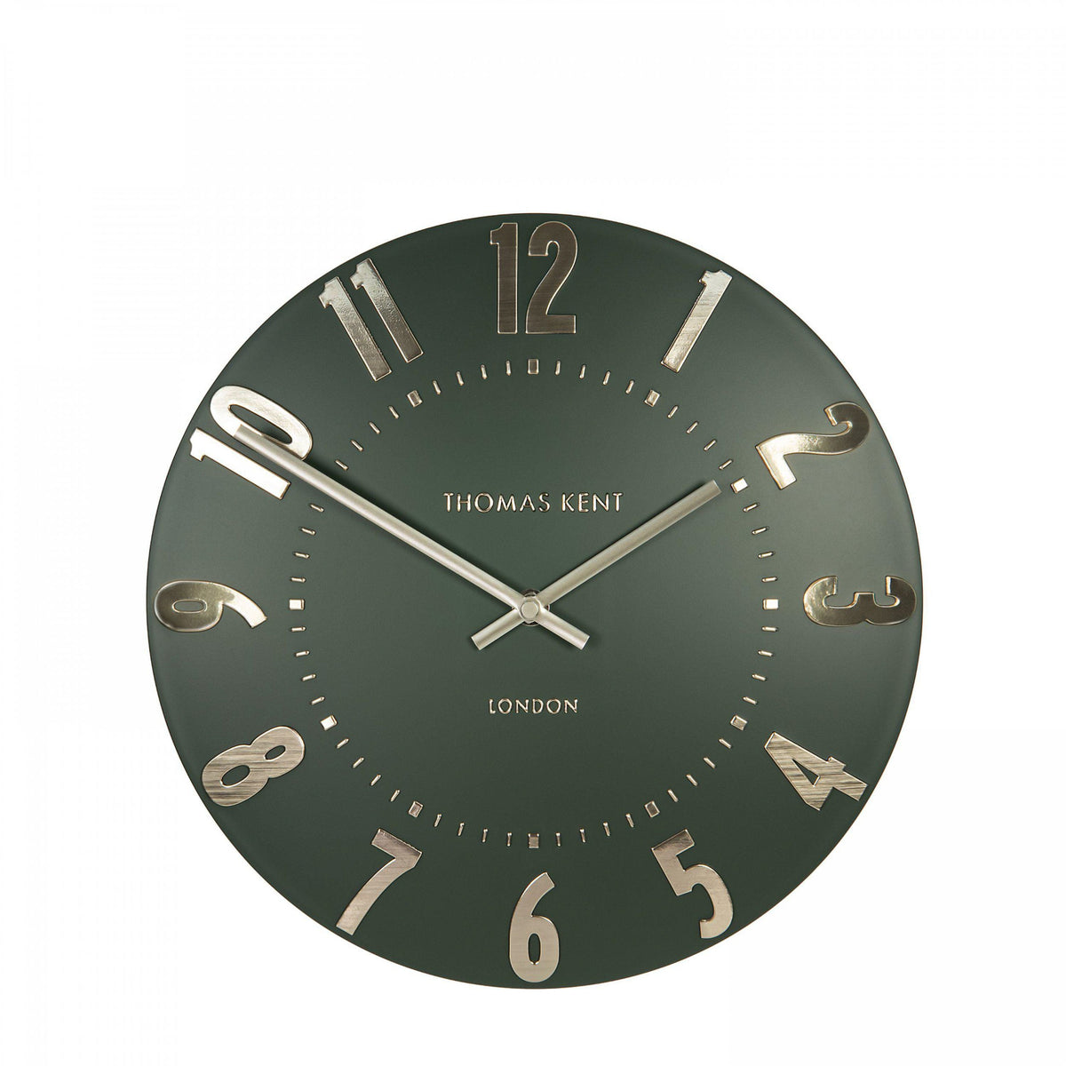 Bodhi Accessories Mulberry Wall Clock Olive Green House of Isabella UK