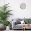 Bodhi Accessories Mulberry Wall Clock Silver Cloud House of Isabella UK