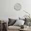 Bodhi Accessories Mulberry Wall Clock Silver Cloud House of Isabella UK