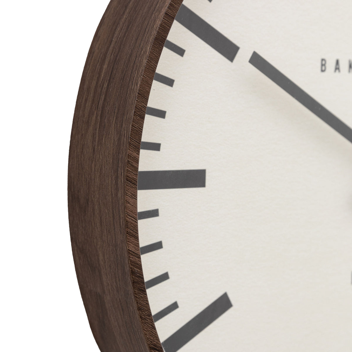 Bodhi Accessories Nedlands Clock Walnut House of Isabella UK