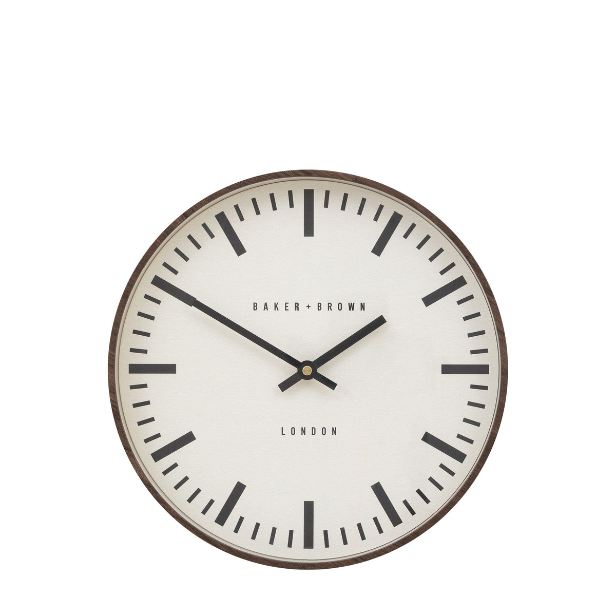 Bodhi Accessories Nedlands Clock Walnut House of Isabella UK